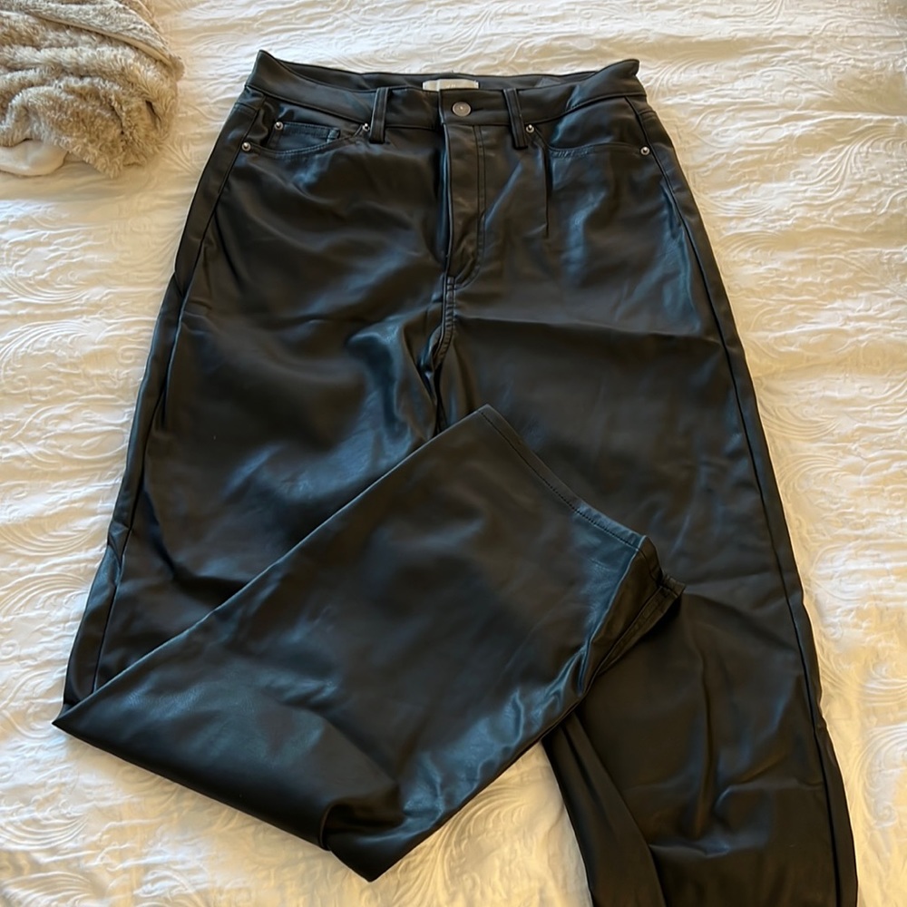 H&M Leather Pants